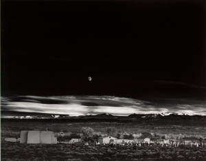 “Moonrise, Hernandez, NM” (AA/3093), 1941