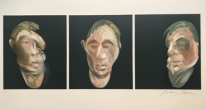 Three Studies for a Self-portrait, 1990