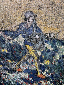 The sower, after Van Gogh, 2011