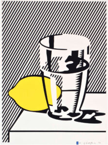 Still Life with Lemon & Glass, 1974