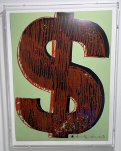 Dollar Sign $ (1), 1982
