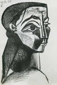 Portrait de Femme II (Jaqueline), 1955
