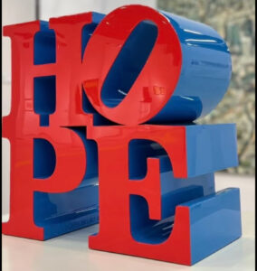 HOPE (Blue/Red), 2009
