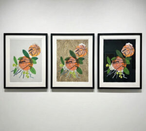 Double Basketball Orchid (State: I, II, III), 2025