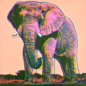 African Elephant (Endangered Species), 1983