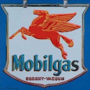 Mobil from Ads F&S II.350, 1985