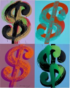 Andy Warhol $ (Quadrant) F. & S. 283, 1982