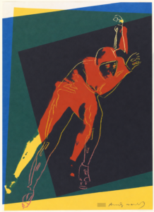 Speed skater ( F.S.II.303), 1983