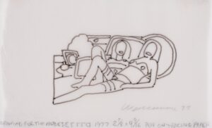 Drawing for Two Nudes, 1977