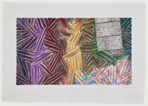Jasper Johns Between the Clock and the Bed, 1989
