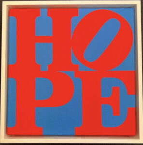HOPE (RED/BLUE), 2012